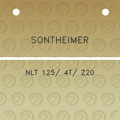 sontheimer-nlt-125-4t-z20