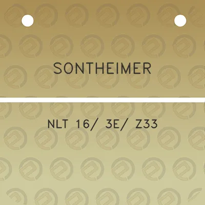 sontheimer-nlt-16-3e-z33