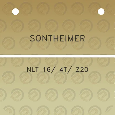 sontheimer-nlt-16-4t-z20