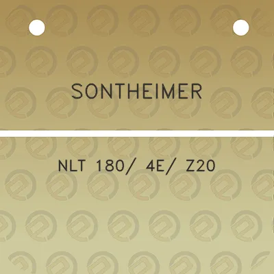 sontheimer-nlt-180-4e-z20