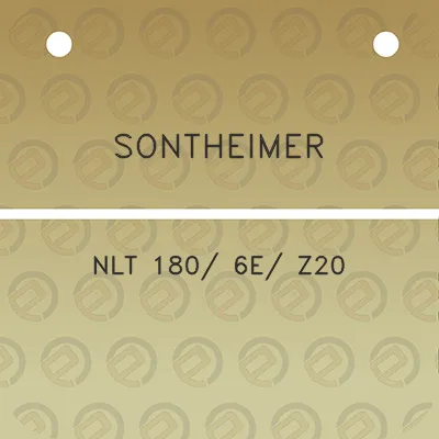 sontheimer-nlt-180-6e-z20