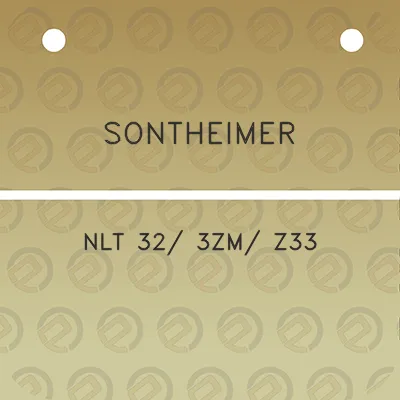 sontheimer-nlt-32-3zm-z33