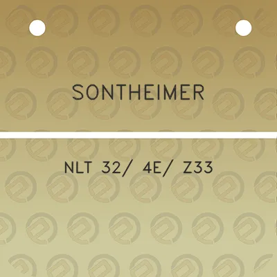 sontheimer-nlt-32-4e-z33