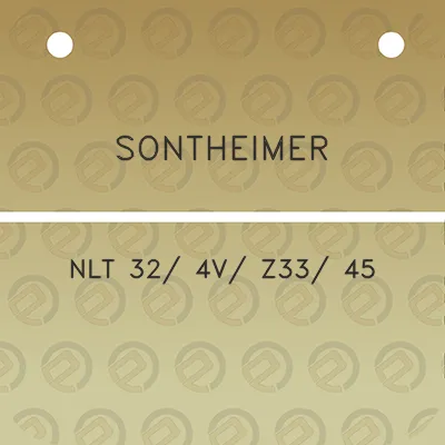 sontheimer-nlt-32-4v-z33-45