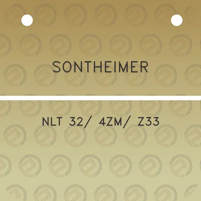 sontheimer-nlt-32-4zm-z33