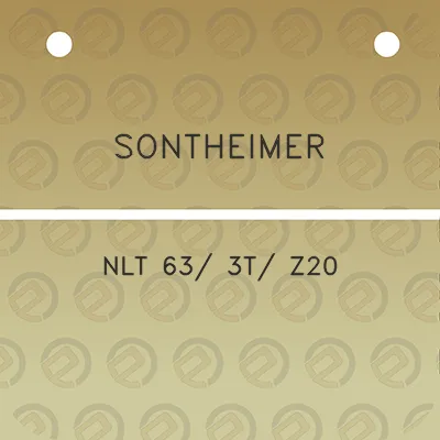 sontheimer-nlt-63-3t-z20