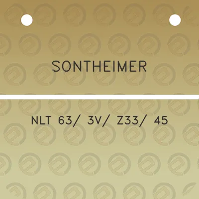 sontheimer-nlt-63-3v-z33-45