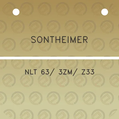 sontheimer-nlt-63-3zm-z33