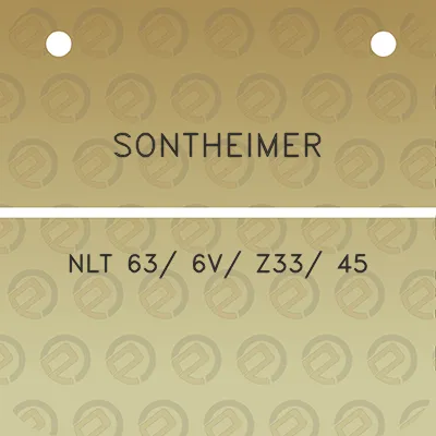 sontheimer-nlt-63-6v-z33-45