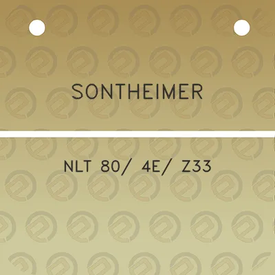 sontheimer-nlt-80-4e-z33