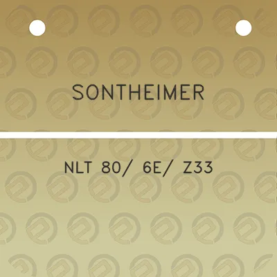 sontheimer-nlt-80-6e-z33