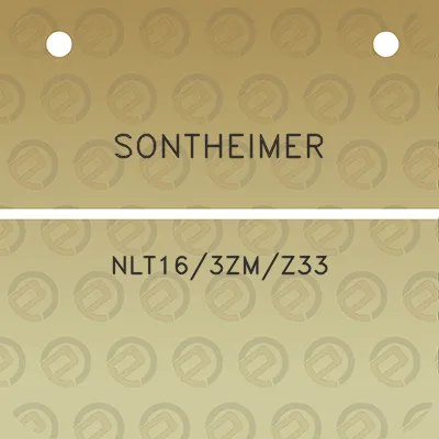 sontheimer-nlt163zmz33