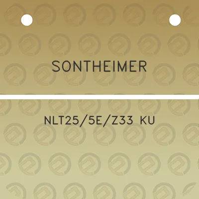 sontheimer-nlt255ez33-ku