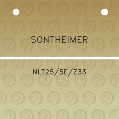 sontheimer-nlt255ez33