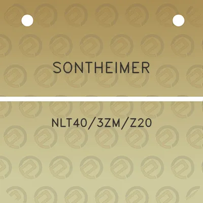 sontheimer-nlt403zmz20