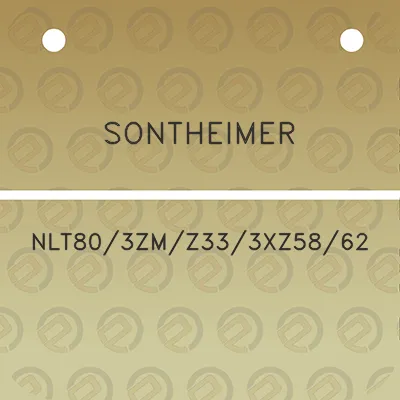 sontheimer-nlt803zmz333xz5862