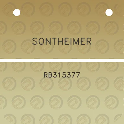 sontheimer-rb315377