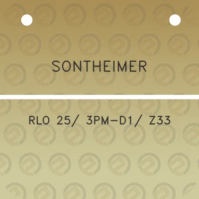 sontheimer-rlo-25-3pm-d1-z33