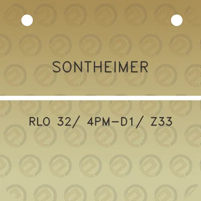 sontheimer-rlo-32-4pm-d1-z33