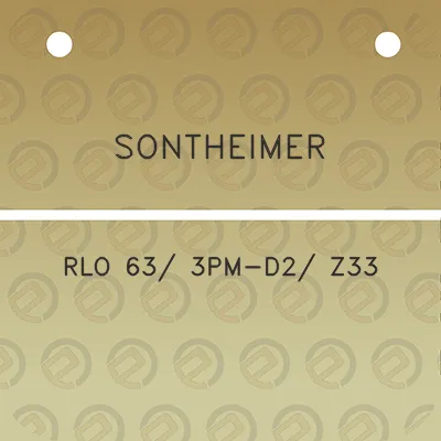 sontheimer-rlo-63-3pm-d2-z33