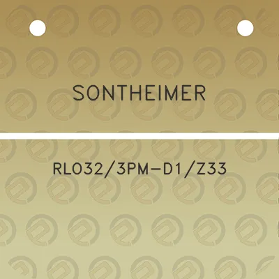 sontheimer-rlo323pm-d1z33