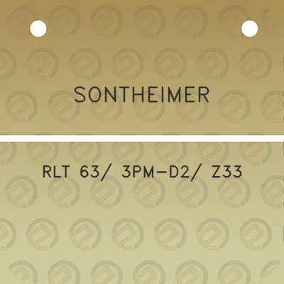 sontheimer-rlt-63-3pm-d2-z33