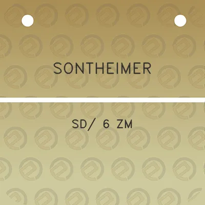 sontheimer-sd-6-zm