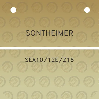 sontheimer-sea1012ez16