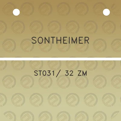 sontheimer-st031-32-zm