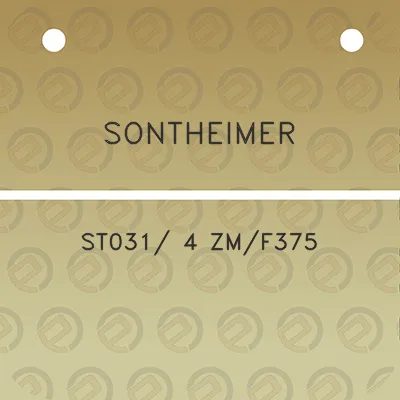 sontheimer-st031-4-zmf375