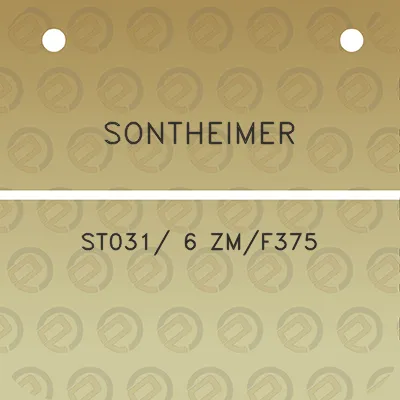 sontheimer-st031-6-zmf375