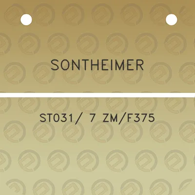 sontheimer-st031-7-zmf375