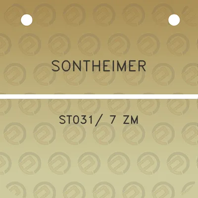 sontheimer-st031-7-zm