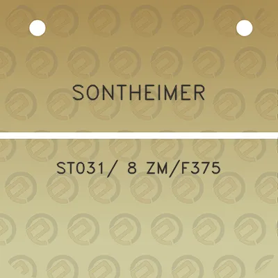 sontheimer-st031-8-zmf375