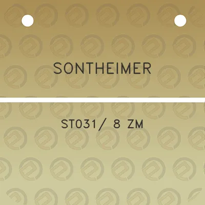 sontheimer-st031-8-zm