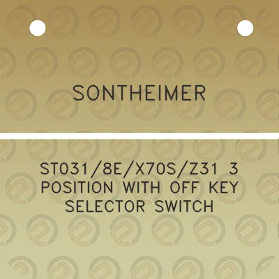 sontheimer-st0318ex70sz31-3-position-with-off-key-selector-switch