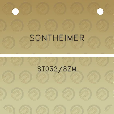 sontheimer-st0328zm