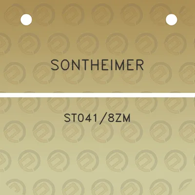 sontheimer-st0418zm