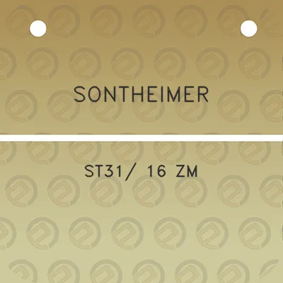 sontheimer-st31-16-zm