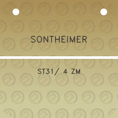 sontheimer-st31-4-zm