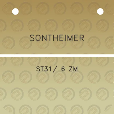 sontheimer-st31-6-zm