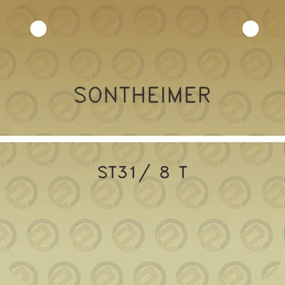 sontheimer-st31-8-t