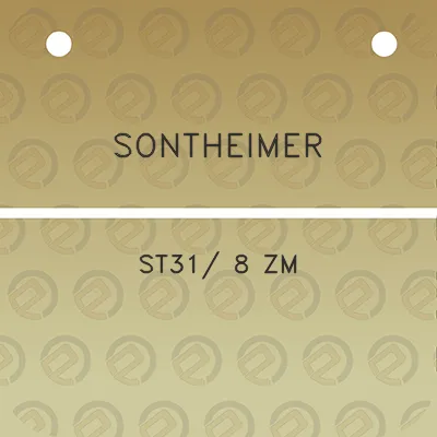 sontheimer-st31-8-zm