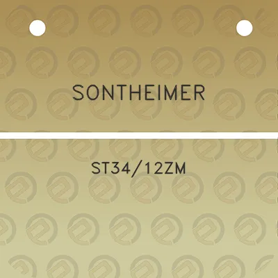 sontheimer-st3412zm