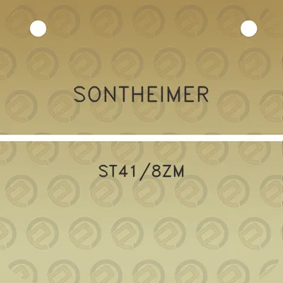 sontheimer-st418zm