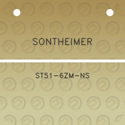 sontheimer-st51-6zm-ns