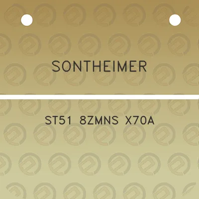 sontheimer-st51-8zmns-x70a