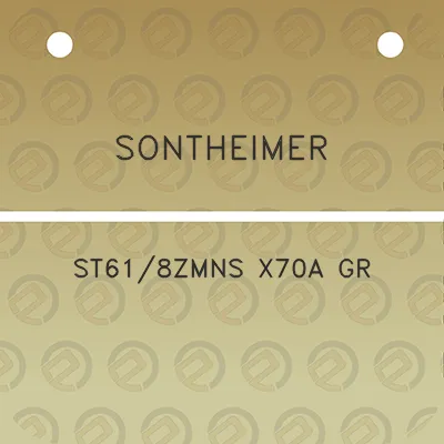 sontheimer-st618zmns-x70a-gr