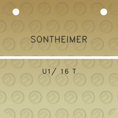 sontheimer-u1-16-t