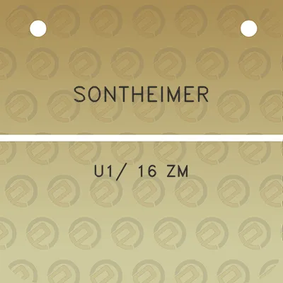 sontheimer-u1-16-zm